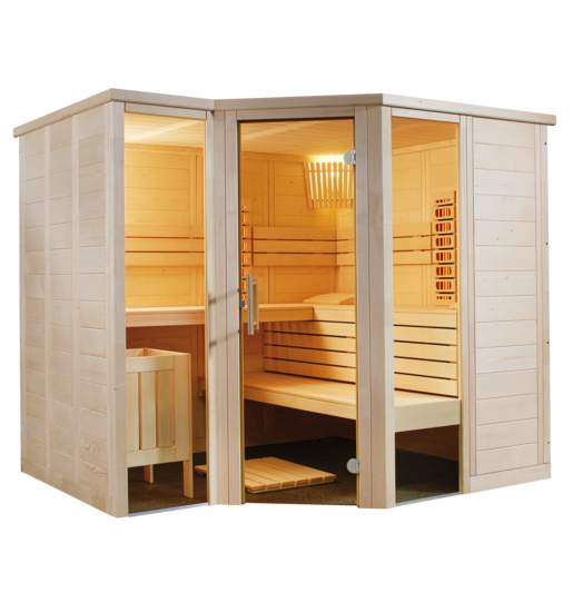 Arctic Infra+ Combination Sauna 234x206 cm