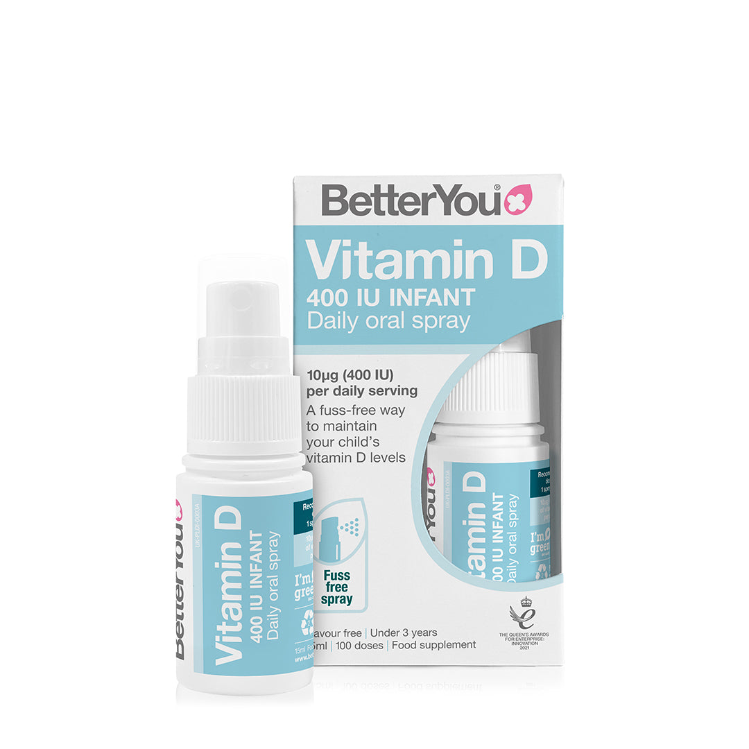 BetterYou D400 Vitamin D3 Spray for Babies