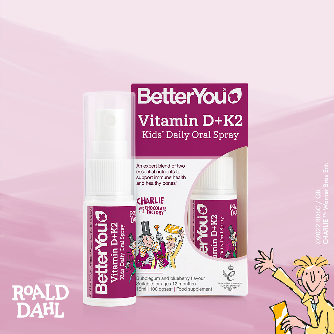 BetterYou Kids' Vitamin D+K2 Spray