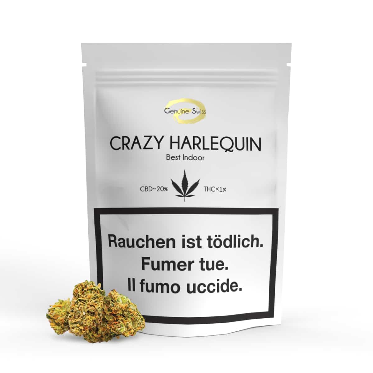Minibuds Crazy Harlequin - Premium CBD Flower in Mini Size