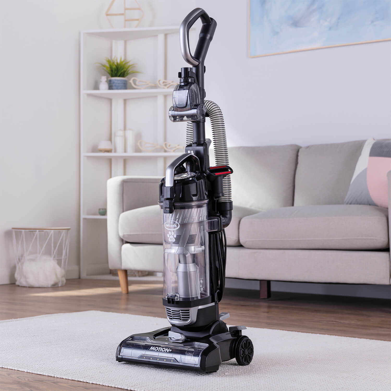 Motion+ Reach Bagless Upright Vacuum