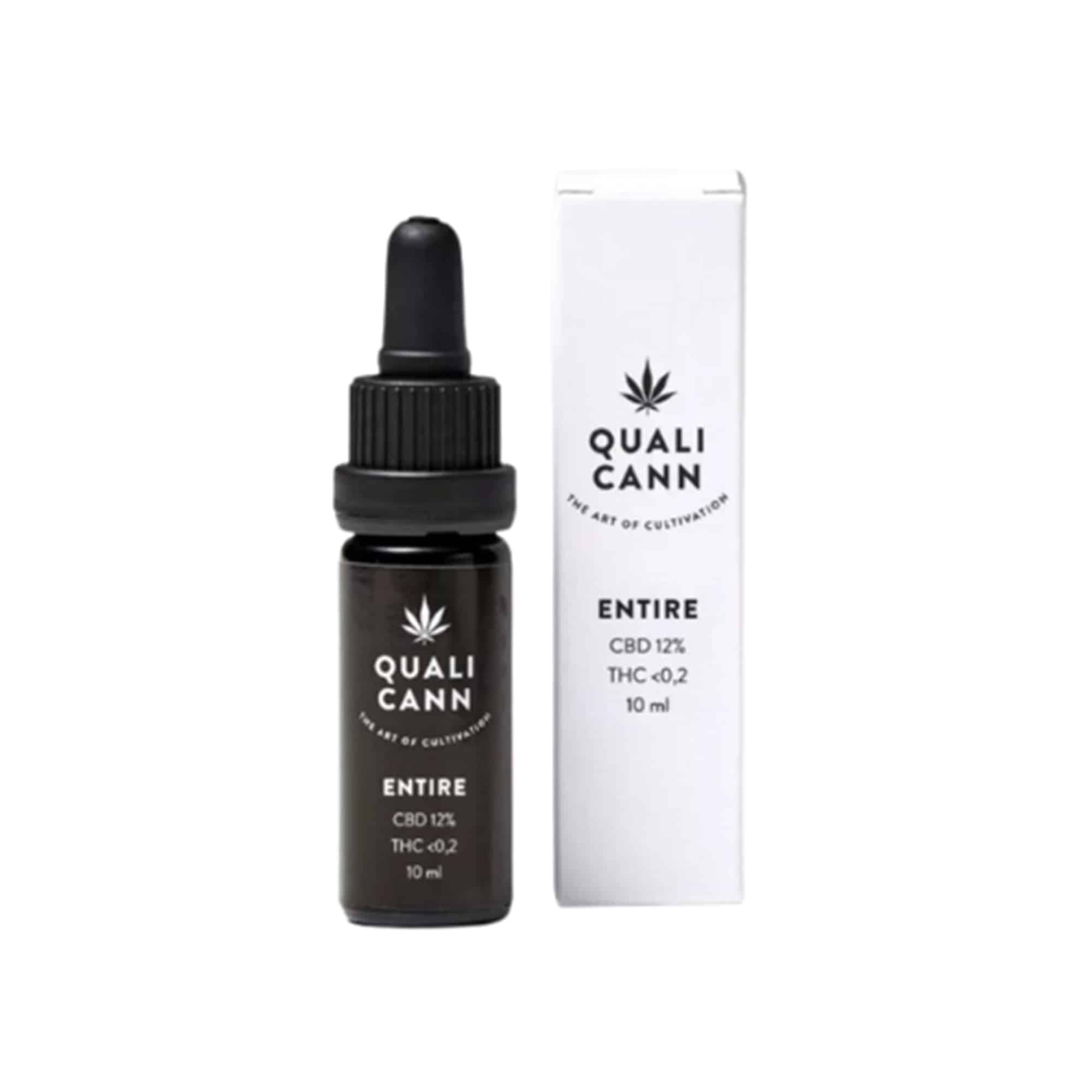 Qualicann - Full Spectrum CBD Oil (12% CBD / 0.2% THC) - 10ml