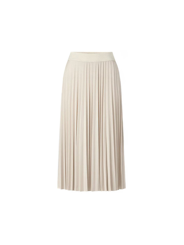 RICH & ROYAL Plisseerock beige | 42