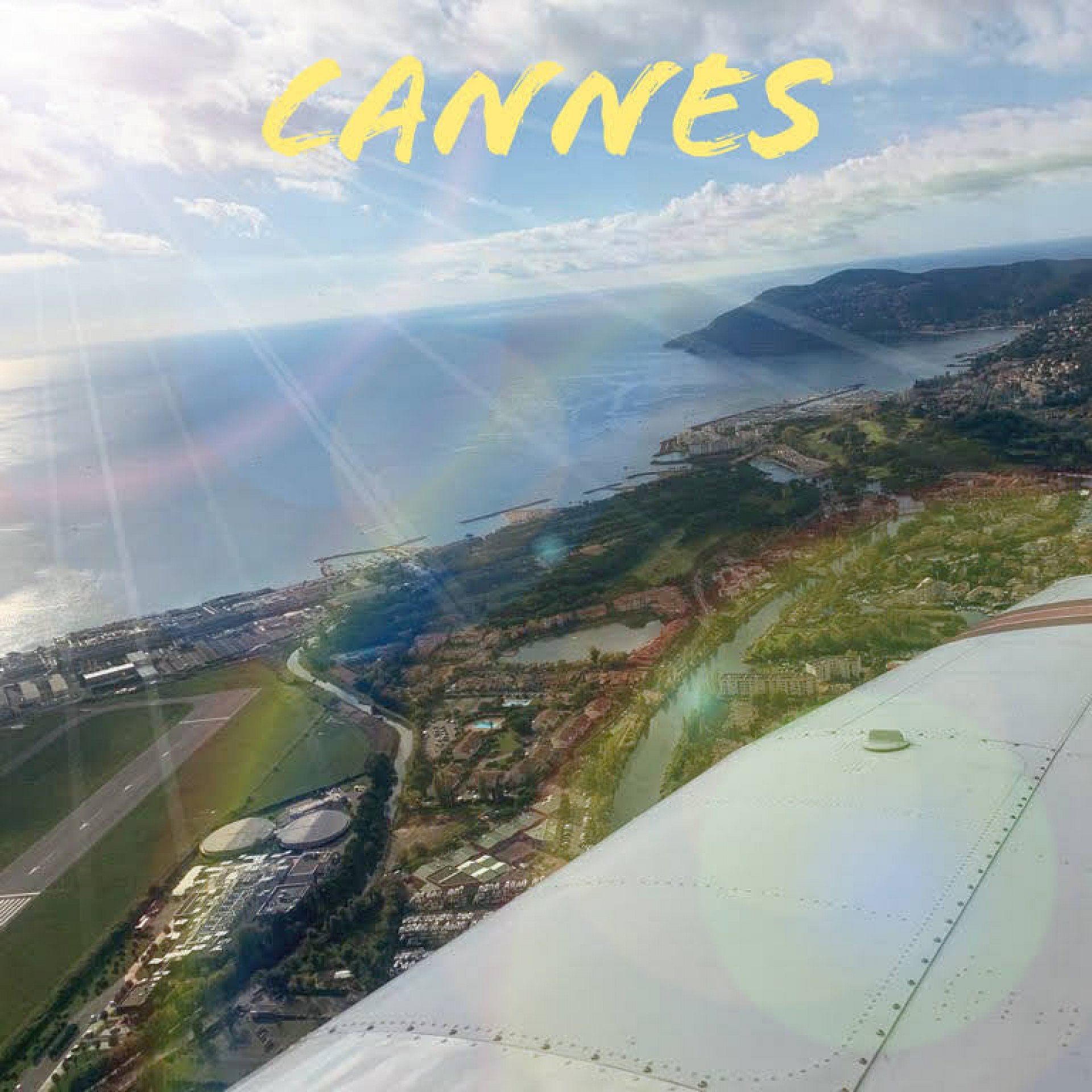 The translated product title is "Day in Cannes, Coastal Return