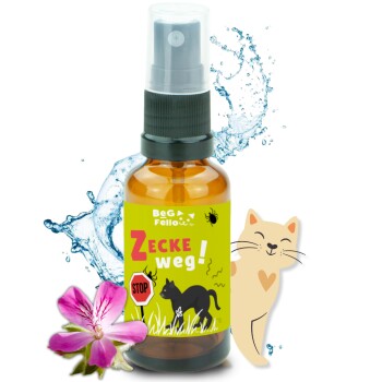 BeG Buddy Tick Repellent for Cats, Natural Tick Protection for Cats & Kittens, 30 ml