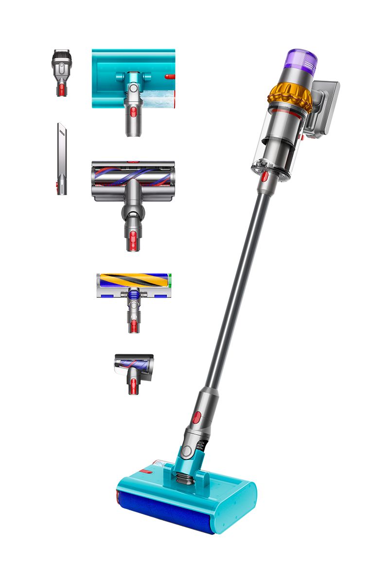 Dyson V15s Detect Submarine Cordless Vacuum Cleaner (Yellow/Nickel)